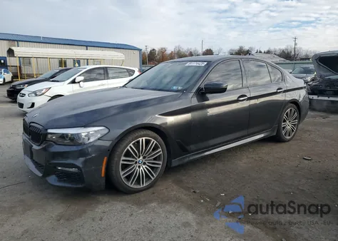 2018 BMW 540 Xi из США, поврежденный, VIN WBAJE7C58JWC55211